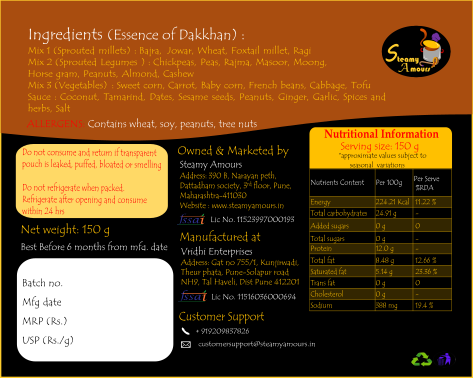 M'Power Bowl Combo - Dakkhani + Italian | Ready to Eat | Steamy Amours - Image 6