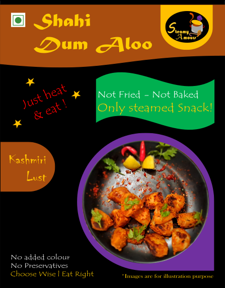 Snack Combo - Dum Aloo + Millet Nut Mixture | Ready to Eat | Steamy Amours - Image 2