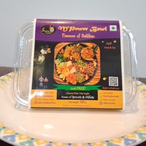 M'Power Bowl-Essence of Dakkhan | Ready to Eat | 150 g | By Steamy Amours