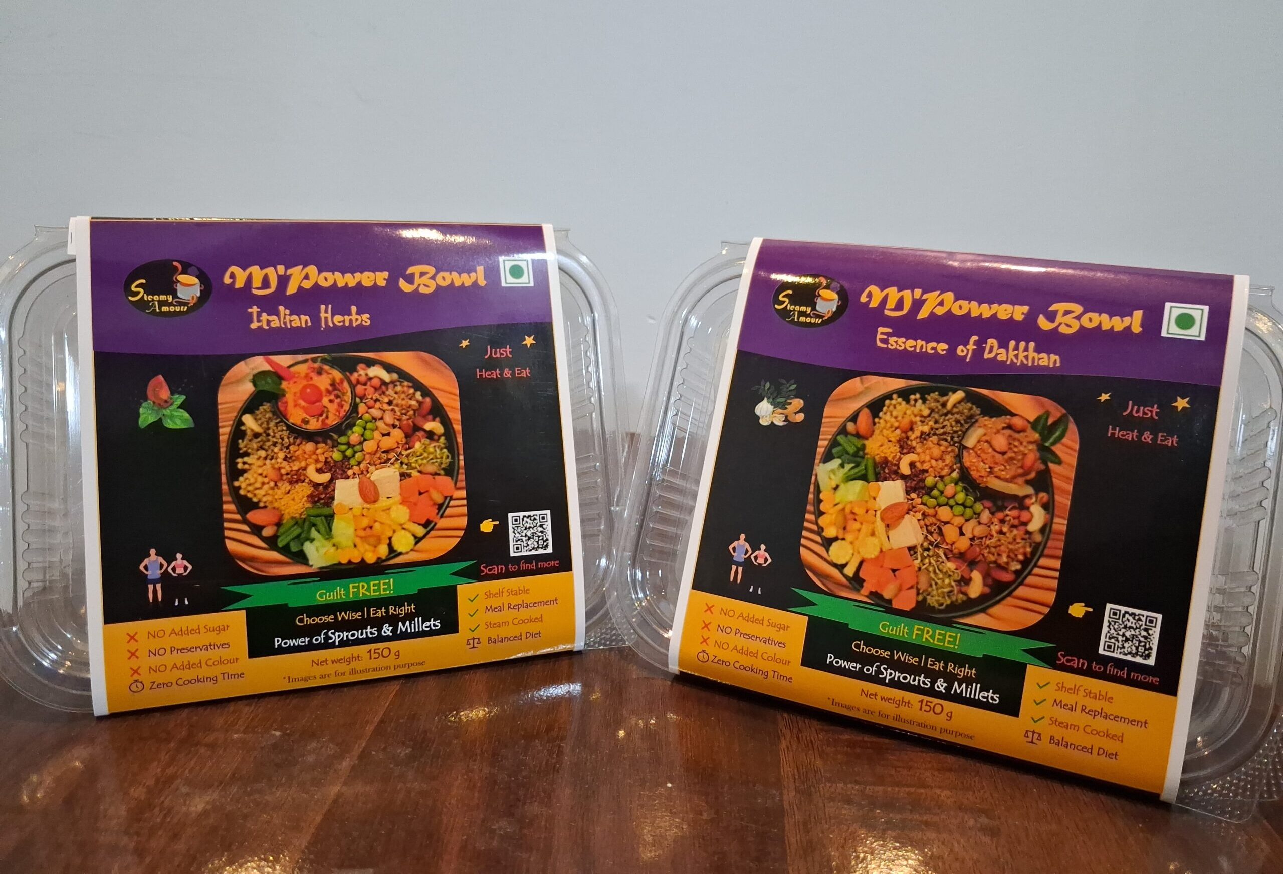 M'Power Bowl Combo - Dakkhani + Italian | Ready to Eat | Steamy Amours