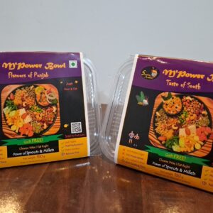 M'Power Bowl Combo - Punjabi + South Indian | Ready to Eat | Steamy Amours