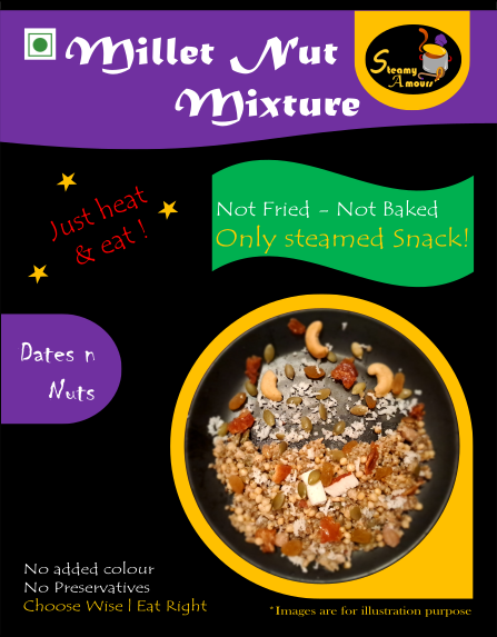 Snack Combo - Dum Aloo + Millet Nut Mixture | Ready to Eat | Steamy Amours - Image 5
