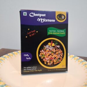 Snacky Mixtures-Chatpat Mixture-Chilly Garlic | Ready to Eat | 100 g | By Steamy Amours